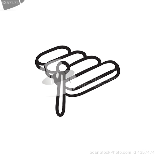 Image of Xylophone sketch icon.