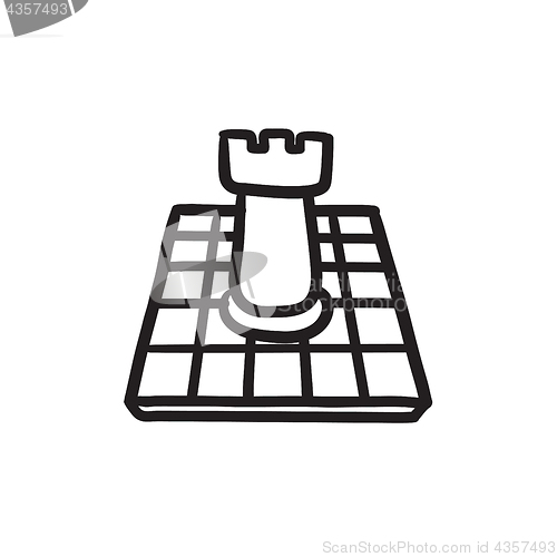 Image of Chess sketch icon.