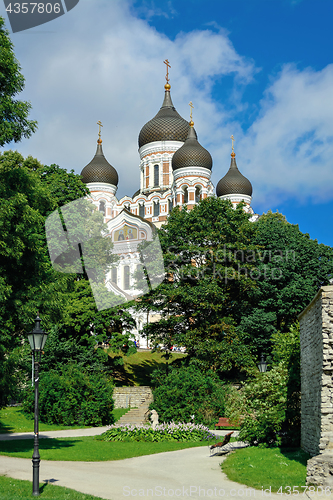 Image of Alexander Nevsky Cathedral in Tallinn.