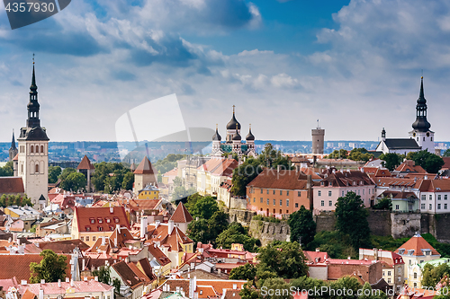 Image of Churches of old Tallinn.