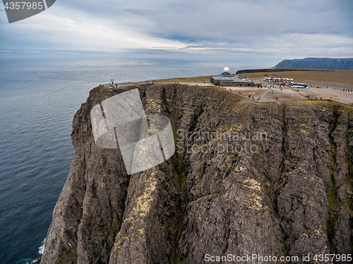 Image of North Cape (Nordkapp) aerial photography,