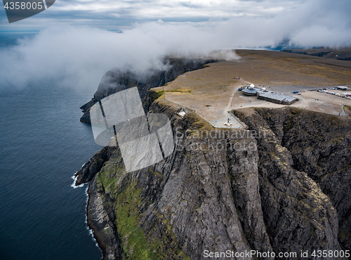 Image of North Cape (Nordkapp) aerial photography,