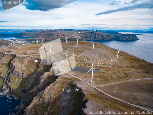 Image of Windmills for electric power production