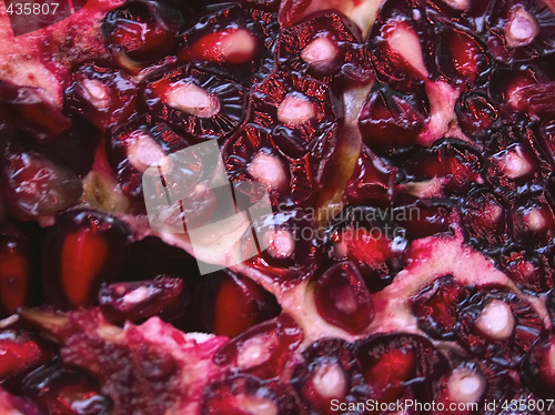 Image of pomegranate seeds