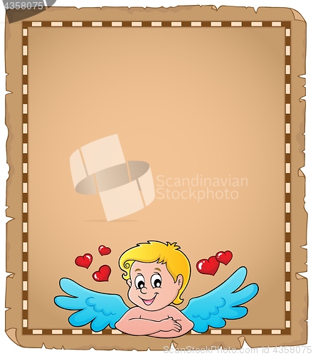 Image of Cupid topic parchment 2
