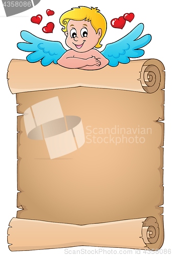 Image of Cupid topic parchment 4