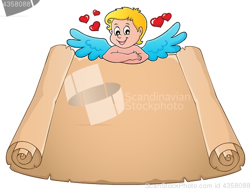 Image of Cupid topic parchment 5