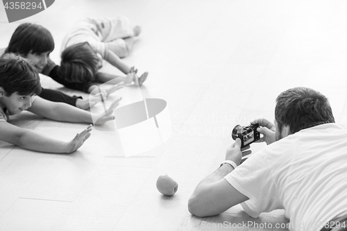 Image of Photoshooting with kids models