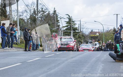 Image of The Cyclist Geoffrey Soupe - Paris-Nice 2016