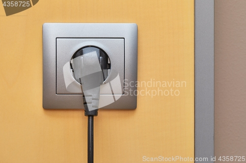 Image of Electric Socket Closeup