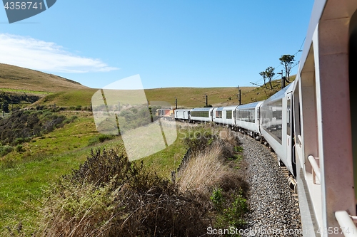 Image of Railroad travel view