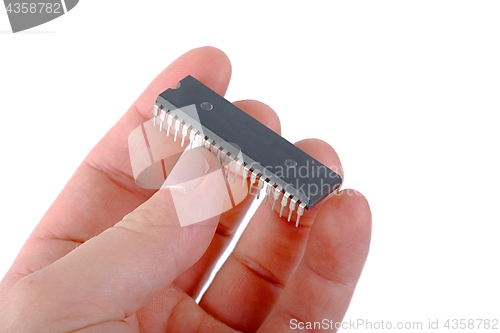 Image of Old Computer Chip