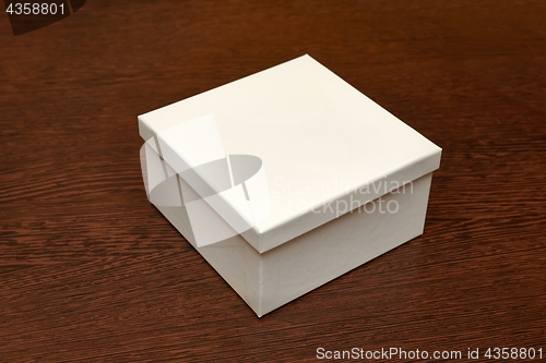 Image of White gift box