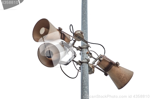 Image of Old Rusty Speakers