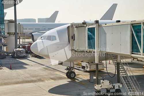 Image of Airliner at an airport