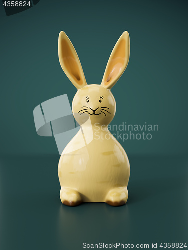 Image of sweet easter bunny figure