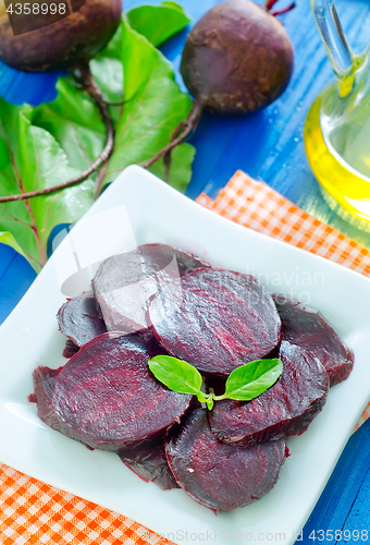 Image of beet on plate