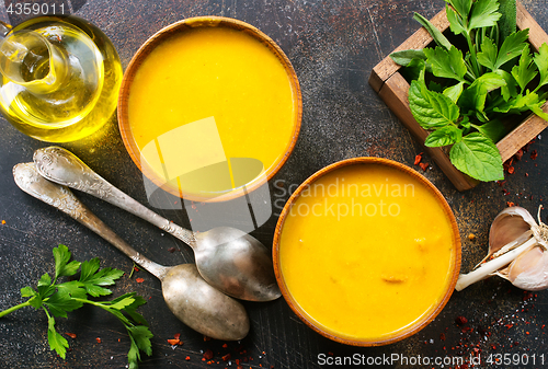 Image of pumpkin soup