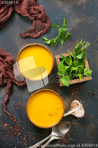 Image of pumpkin soup