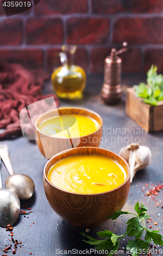 Image of pumpkin soup