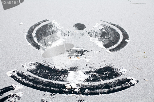 Image of snow angel