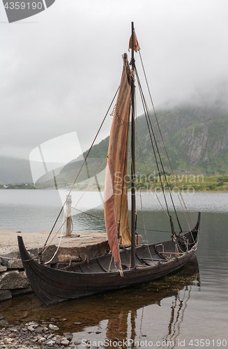 Image of viking boat