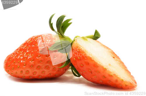 Image of Strawberry fruits isolated