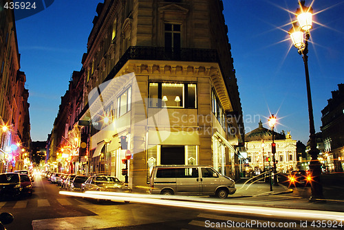 Image of Center of Paris in night