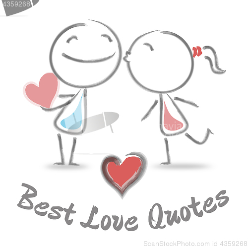 Image of Best Love Quotes Shows Perfect Loved And Premier