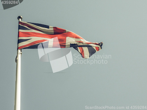 Image of Vintage looking United Kingdom flag