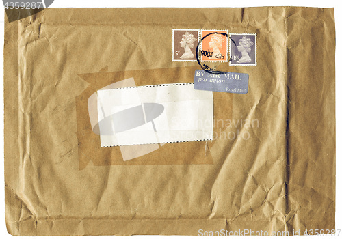 Image of Vintage looking Letter