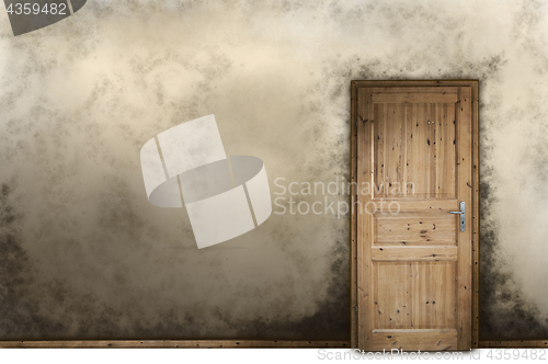 Image of wooden door