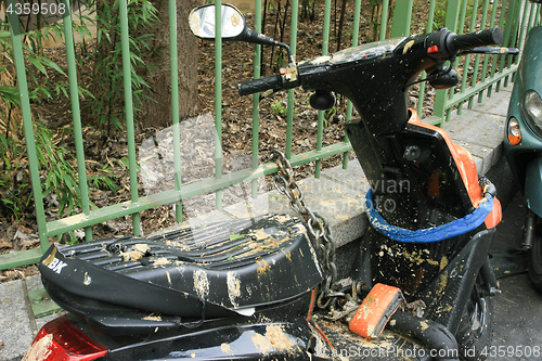 Image of Old and Dirty Scooter