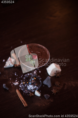 Image of Ice cream chocolate dessert