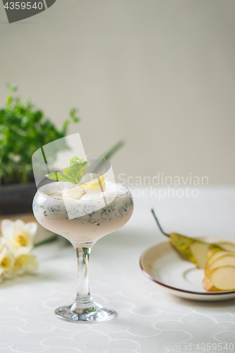 Image of Vanilla ice cream