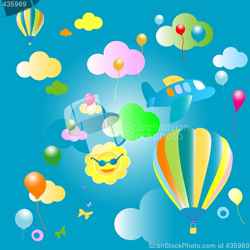 Image of toys pattern