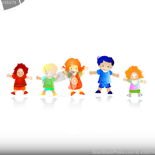 Image of happy kids