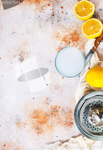 Image of lemon juice