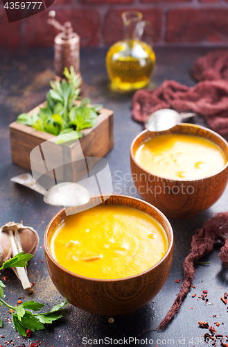 Image of pumpkin soup