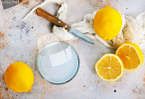 Image of lemon juice