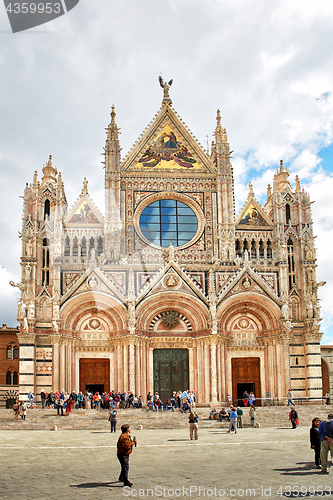 Image of Santa Maria Assunta Cathedral in Siena, Italy