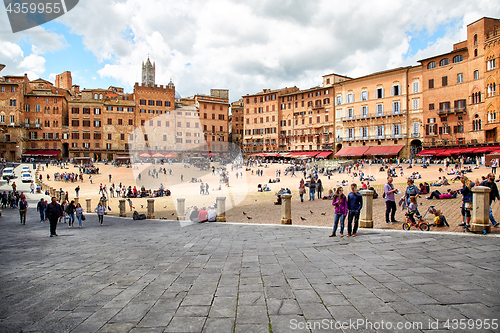 Image of Piazza del Campo, Siena, Italy