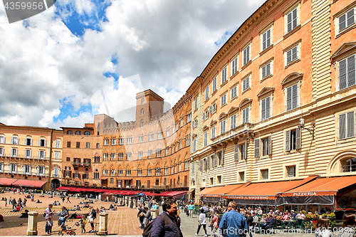 Image of Piazza del Campo, Siena, Italy