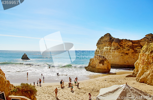 Image of Alvor beach in Algarve, Portugal