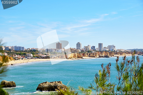 Image of Panoramic view of Portimao city, Portugal