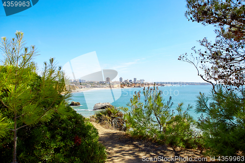 Image of Panoramic view of Portimao city, Portugal