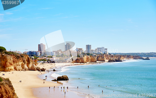 Image of Panoramic view of Portimao city, Portugal