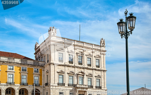 Image of Commerce Square, one of the main landmarks in Lisbon