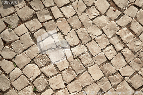 Image of Fragment of rocky street