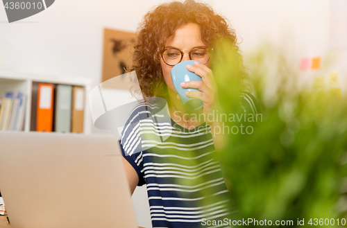 Image of Coffee break at work